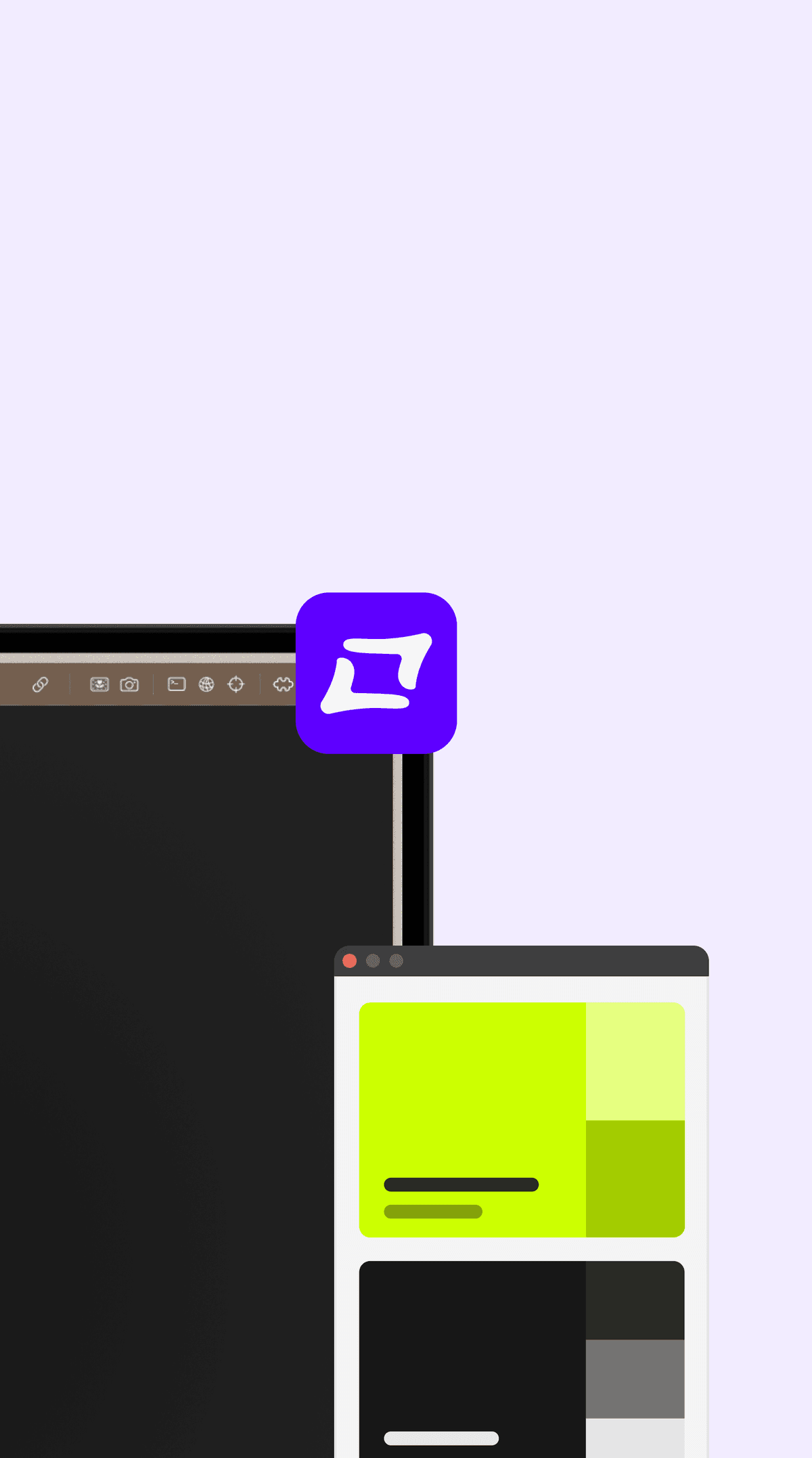 Browser extension for instant access to brand assets